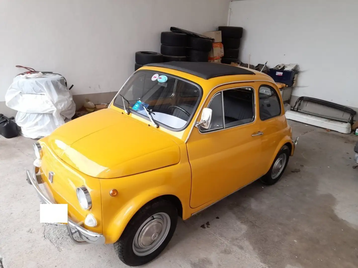 Fiat 500 L Jaune - 1