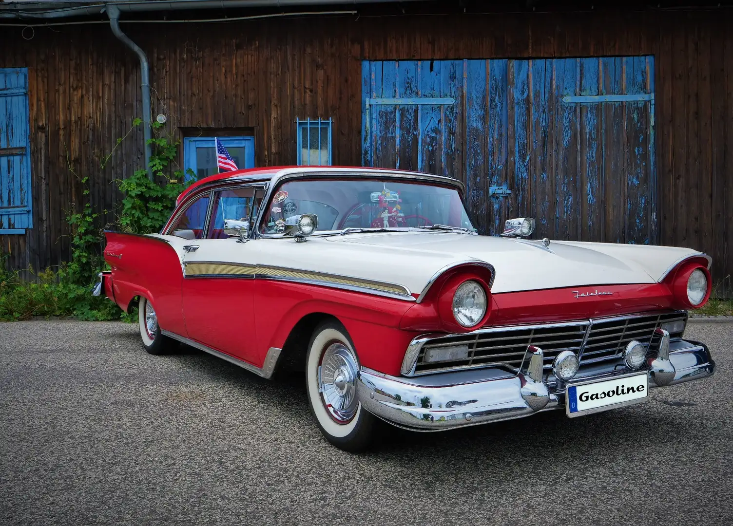 Ford Fairlane 500 Club Sedan 2-door Rot - 2