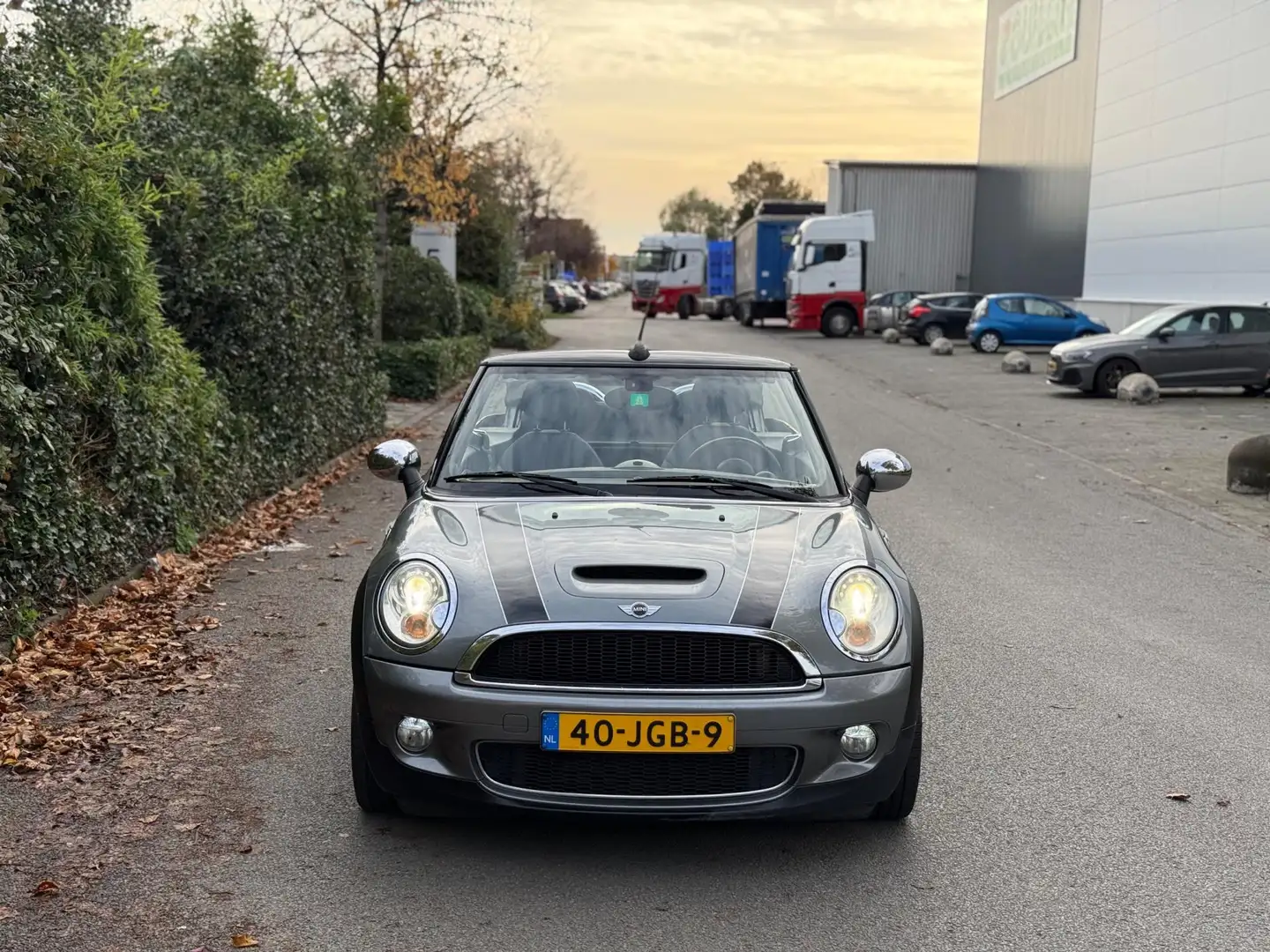 MINI Cooper S Cabrio Mini 1.6 174PK CABRIOLET NAVI/LEDER/CLIMA! NETTE S Gris - 2