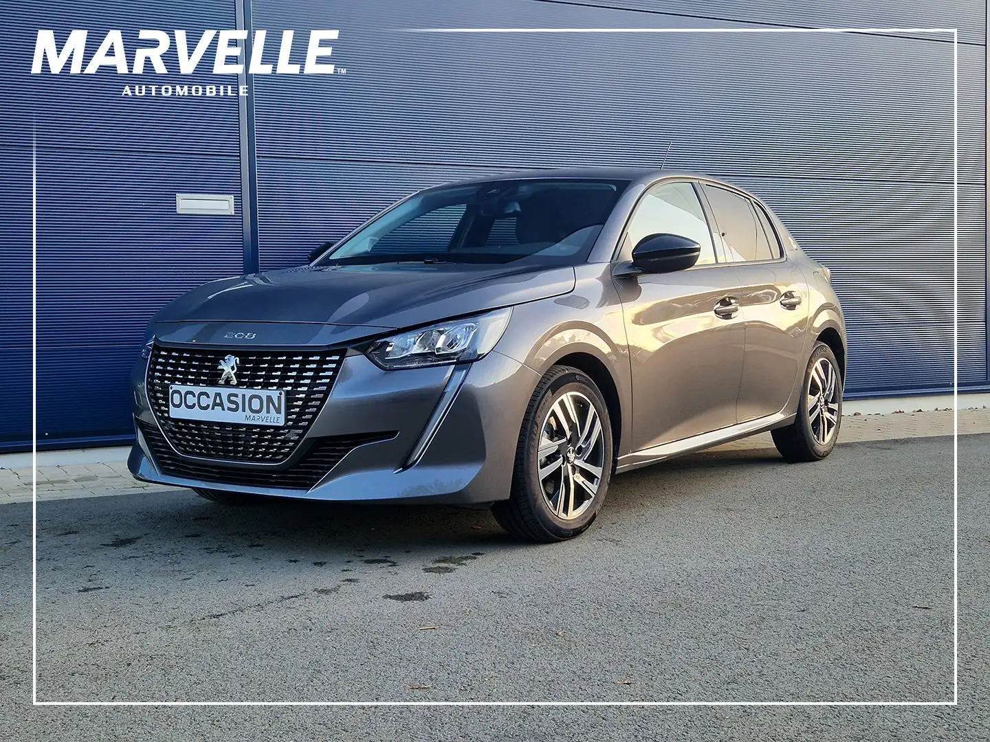 Peugeot 208 Allure Pack 1.2ess  100ch Gris - 1