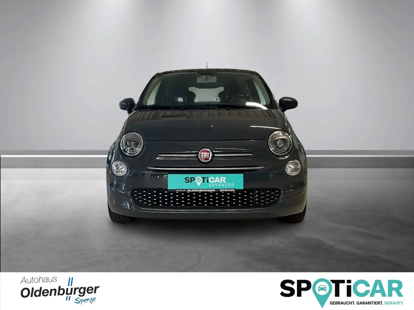 Fiat 500 Lounge - höhenverst. Fahrersitz / Panoramadach Grijs - 2