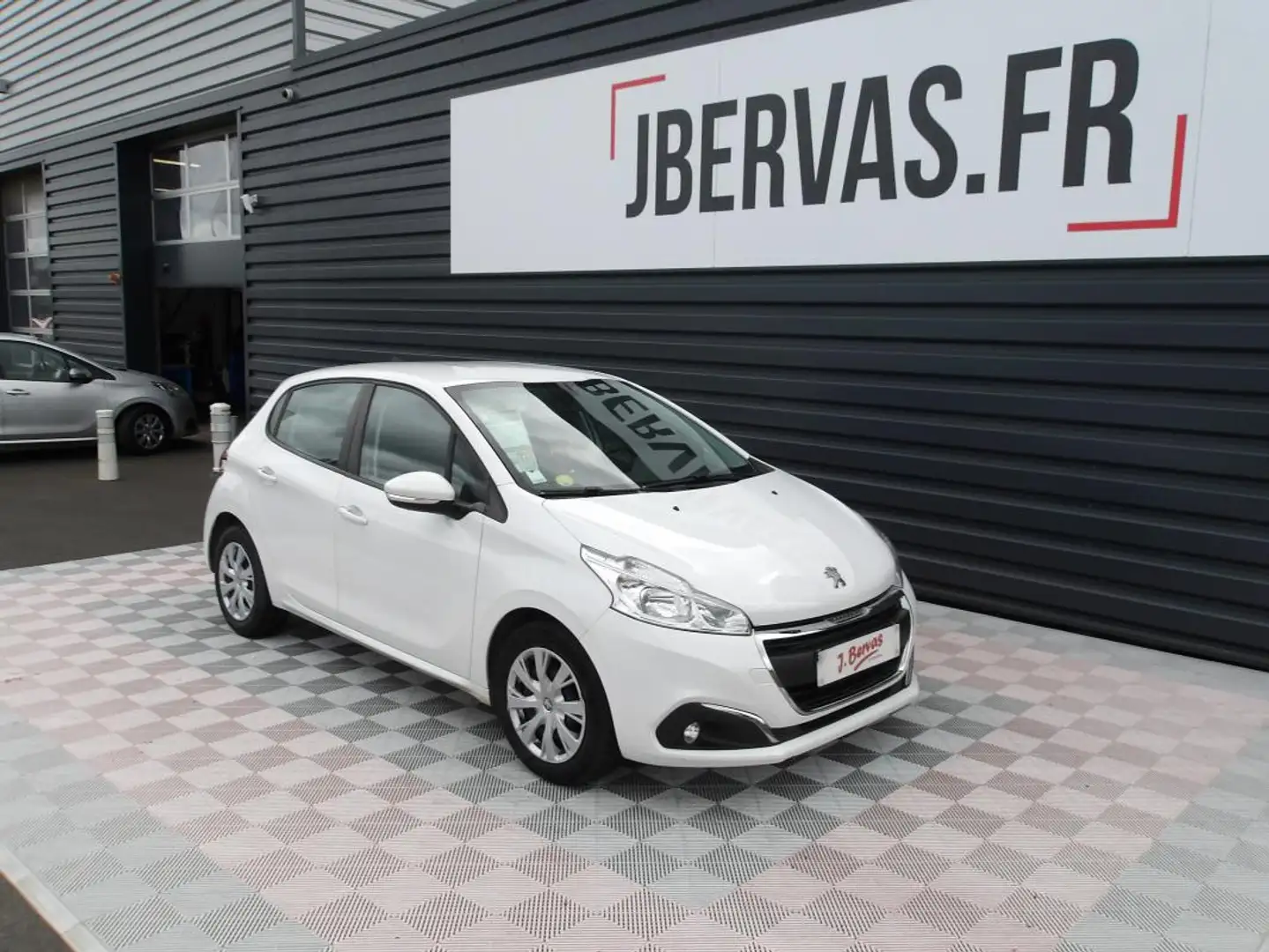 Peugeot 208 SOCIETE 1.6 BLUEHDI 100 PREMIUM PK+GPS Blanc - 2