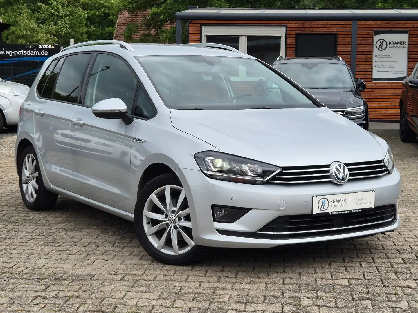 Volkswagen Golf Sportsvan 1.4 TSI DSG Comf. / Bi Xenon/ ACC Plateado - 1