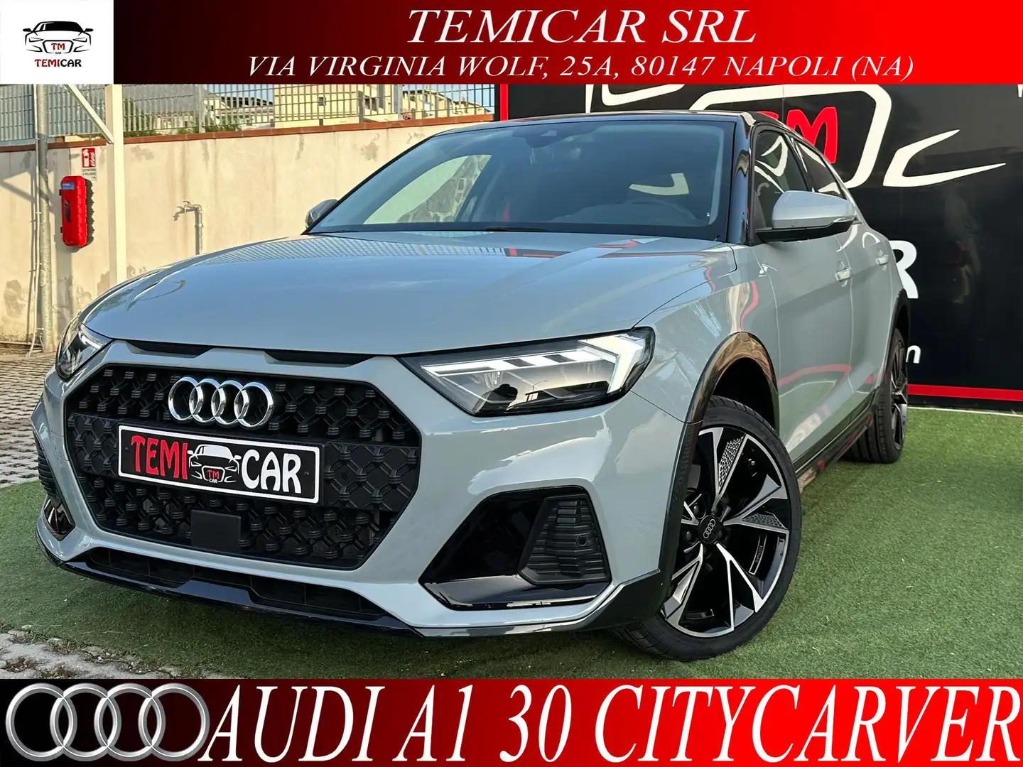 Audi A1 Citycarver 30 1.0 tfsi 110cv s-tronic Grijs - 1