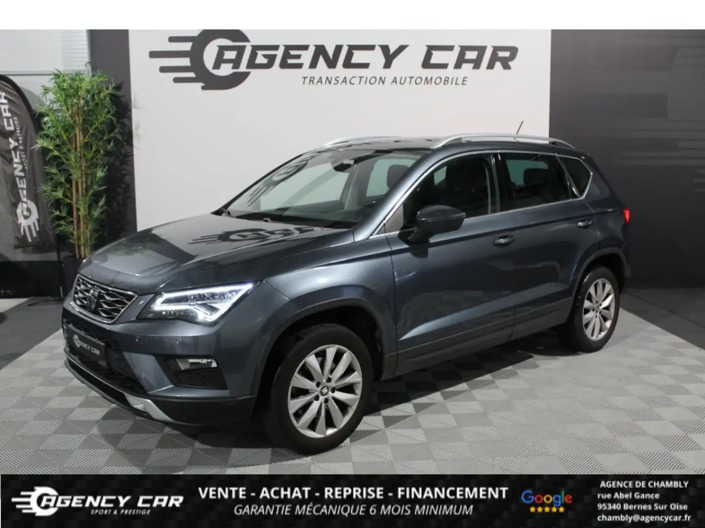 SEAT Ateca Style 1.4 EcoTSI ACT 150CH Grigio - 1