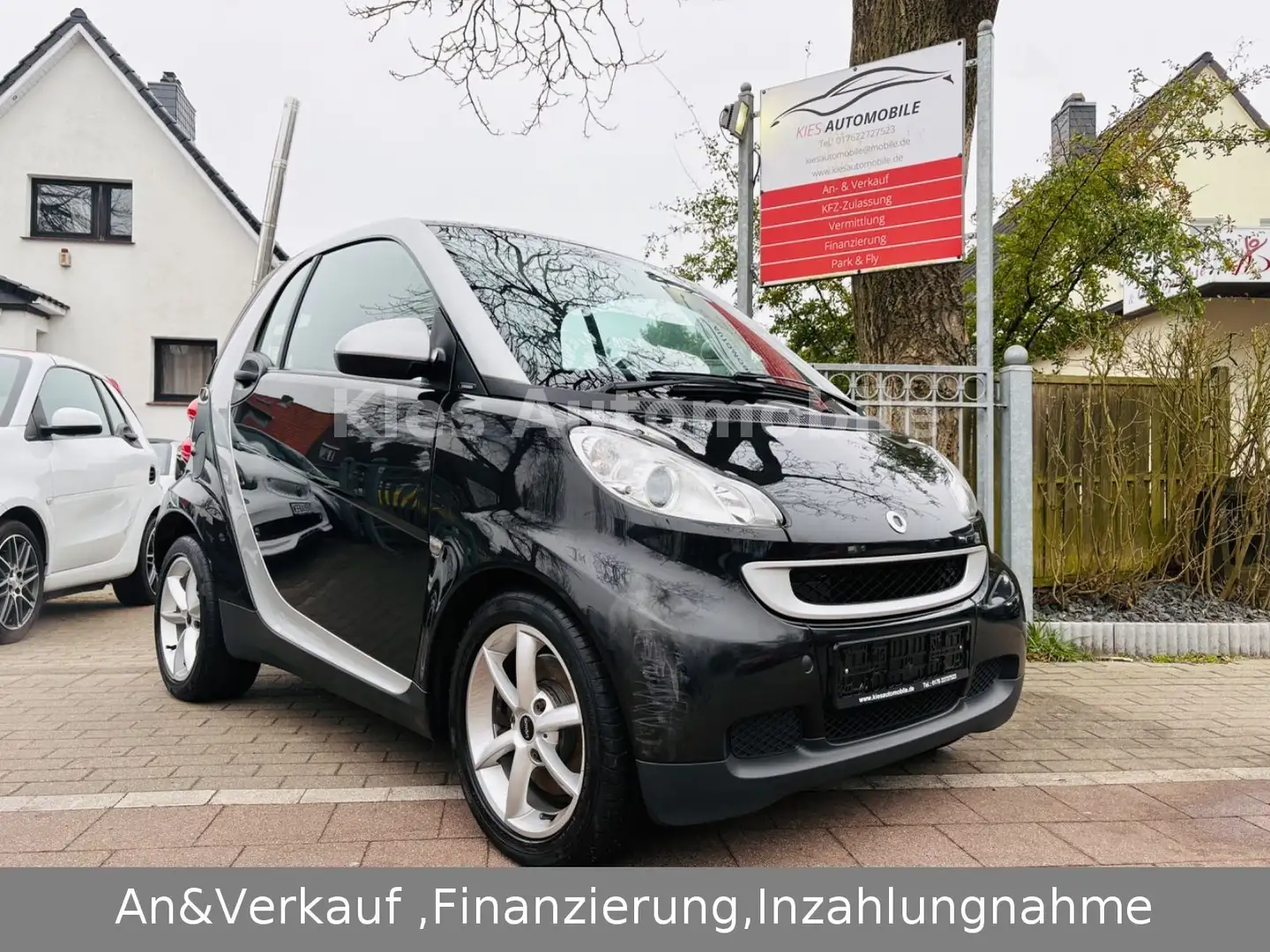 smart forTwo Passion AUTOM/PANO/KLIMA/KUPPLUNG+TÜV NEU Argintiu - 2
