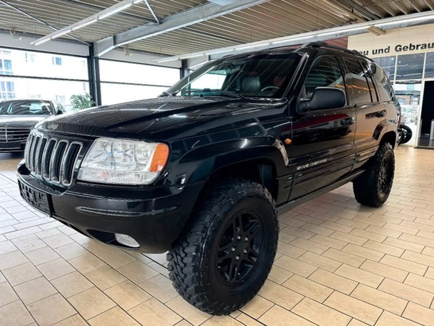 Jeep GR. CHEROKEE 4.7 V8 *TOP OPTIK+MOTOR KOMP.ÜBERH* Noir - 2