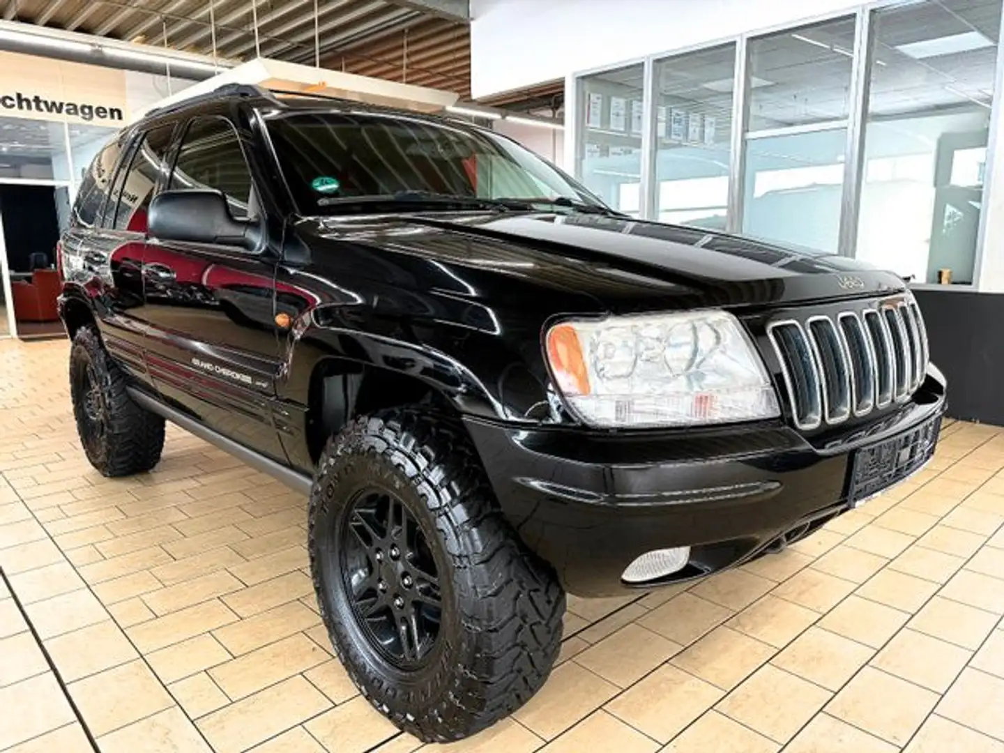 Jeep GR. CHEROKEE 4.7 V8 *TOP OPTIK+MOTOR KOMP.ÜBERH* Siyah - 1