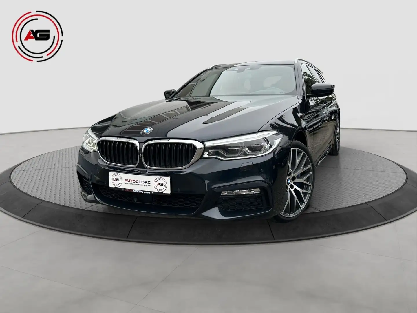 BMW 540 iAT xDr M-SPORT MASSAGE PANO ACC HUD 360°H&K Schwarz - 1