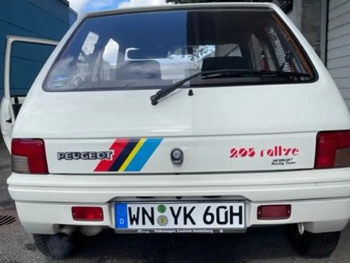Oldtimer Peugeot Rallye 1,9 Weiß - 1