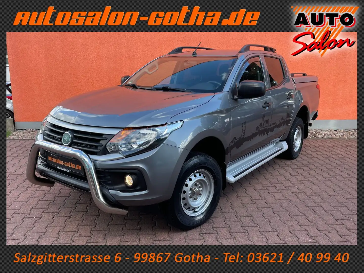 Fiat Fullback Double Cab SX AWD AHK+Bügel keinAdblue Grau - 1