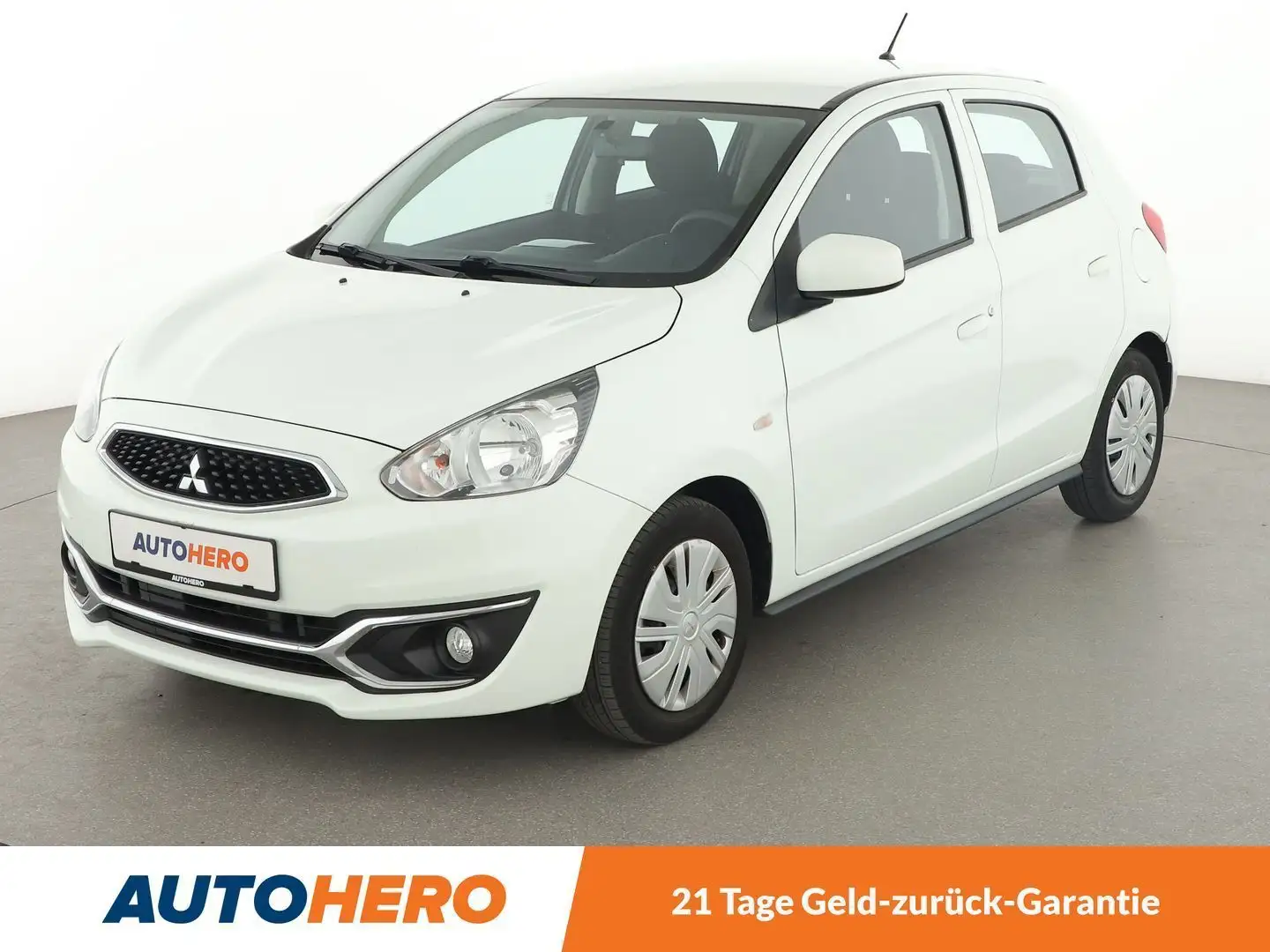 Mitsubishi Space Star 1.0 Edition 100*KLIMA*1.HAND*WENIG-KM*CD* Weiß - 1