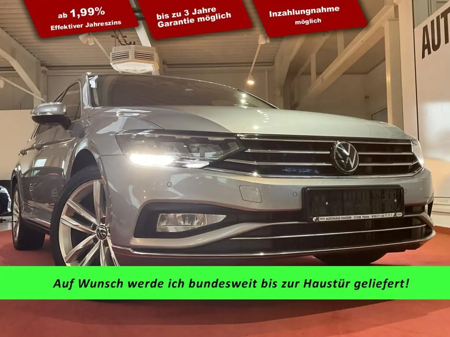 Volkswagen Passat Variant 1.5 TSI DSG Elegance*Virtual*LED* Argent - 1