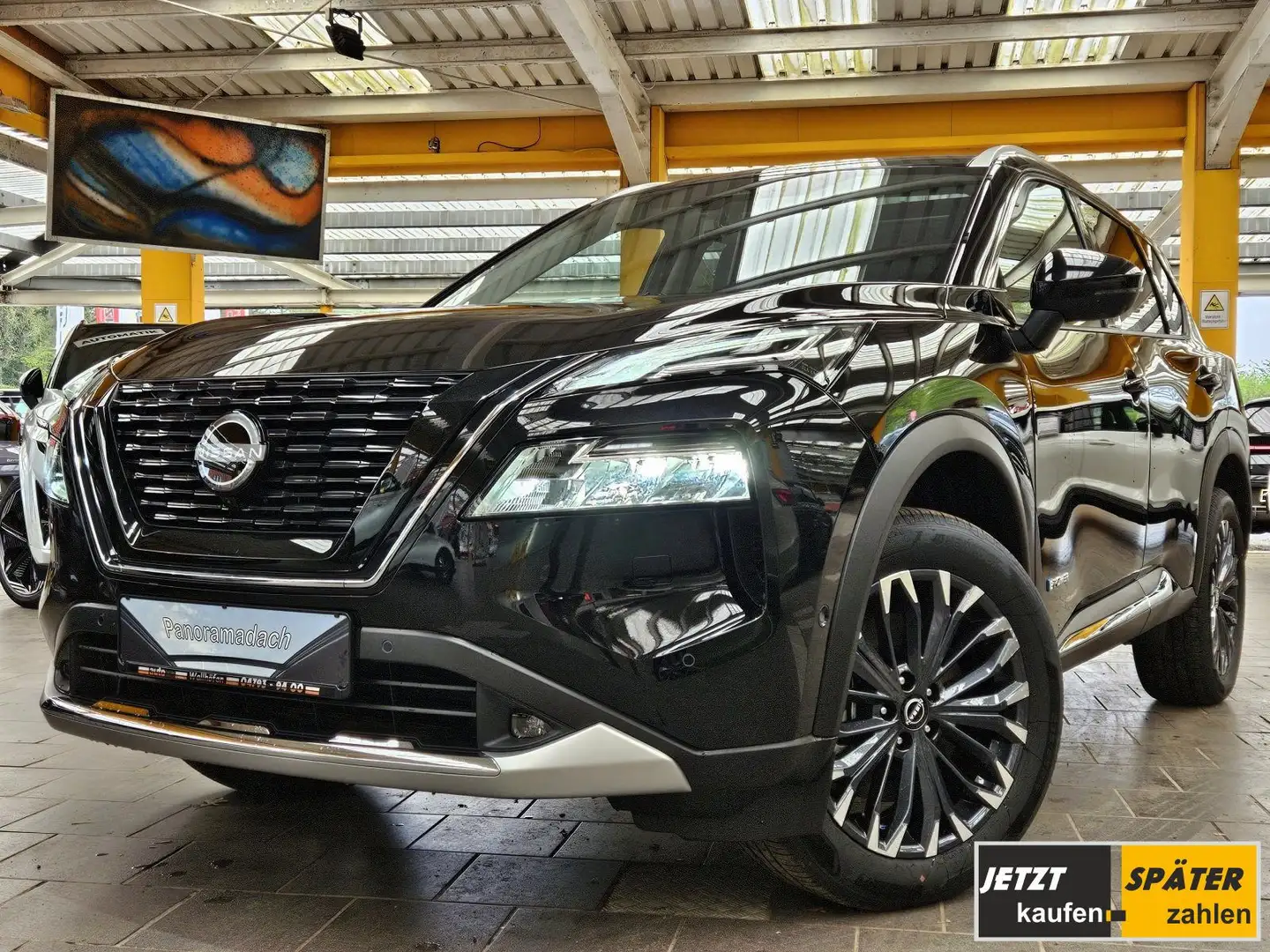 Nissan X-Trail X-trail 1,5 e-Power Tekna eHeckkl. Panorama 360° Schwarz - 1