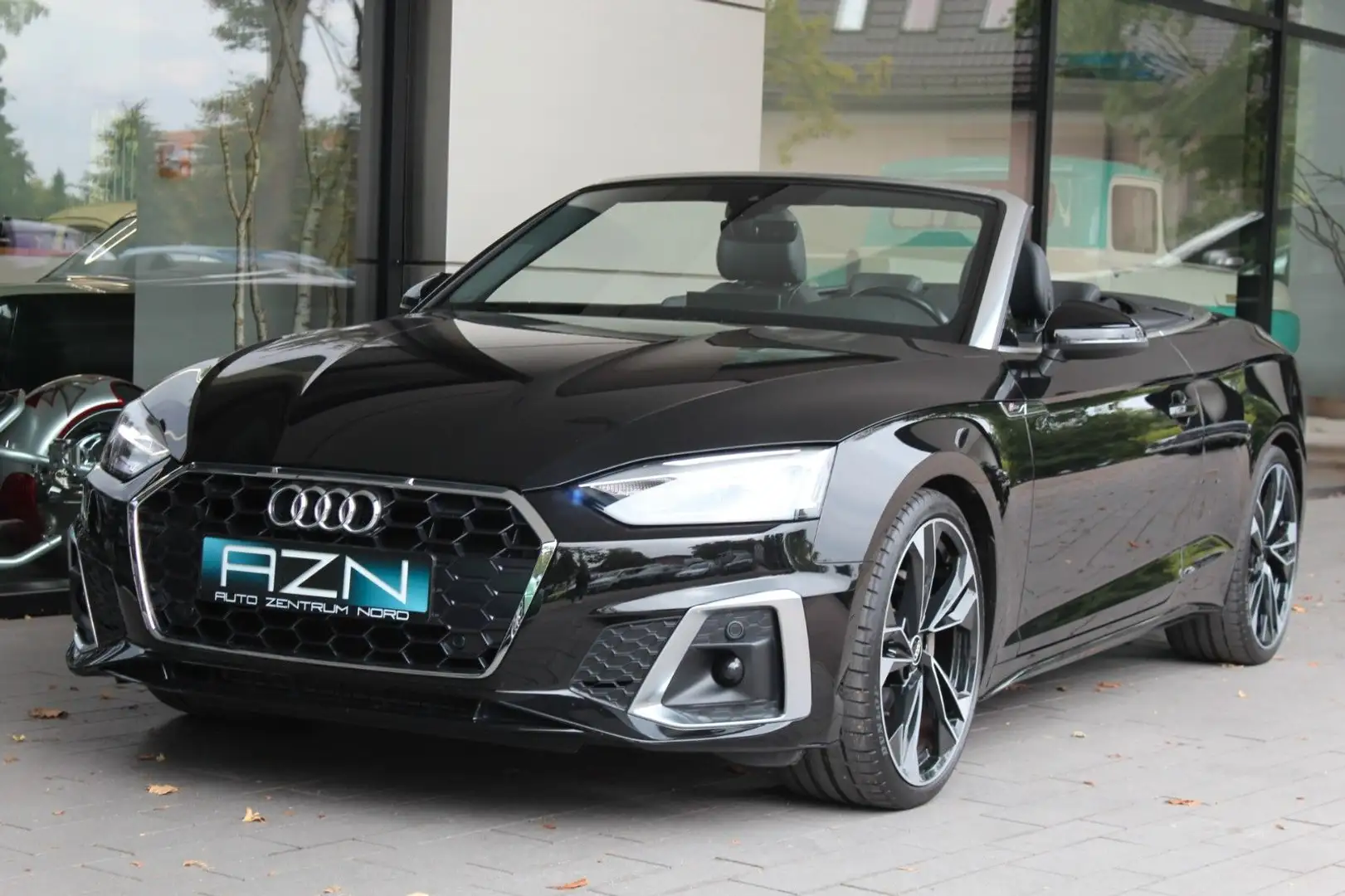 Audi A5 Cabriolet 40 TDI S line Noir - 2