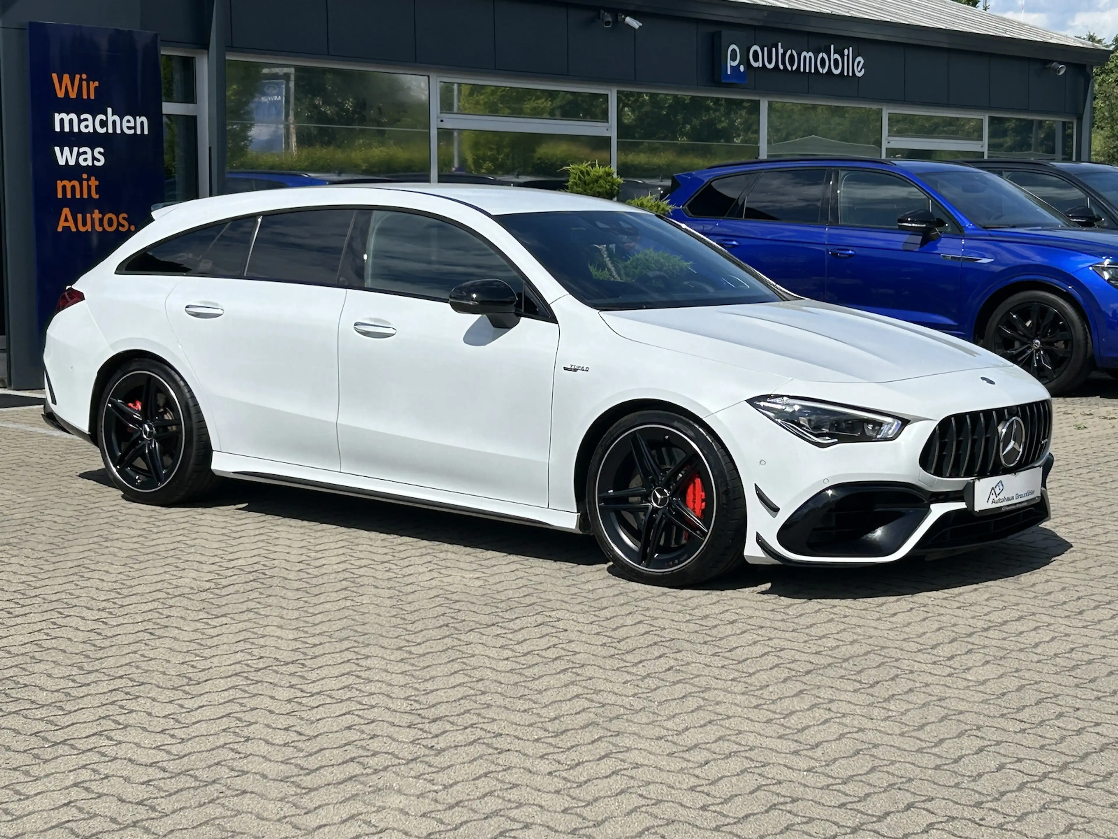 Mercedes-Benz CLA 45 AMG SB 4Matic*HUD*Burmester*360*Night* — photo 4