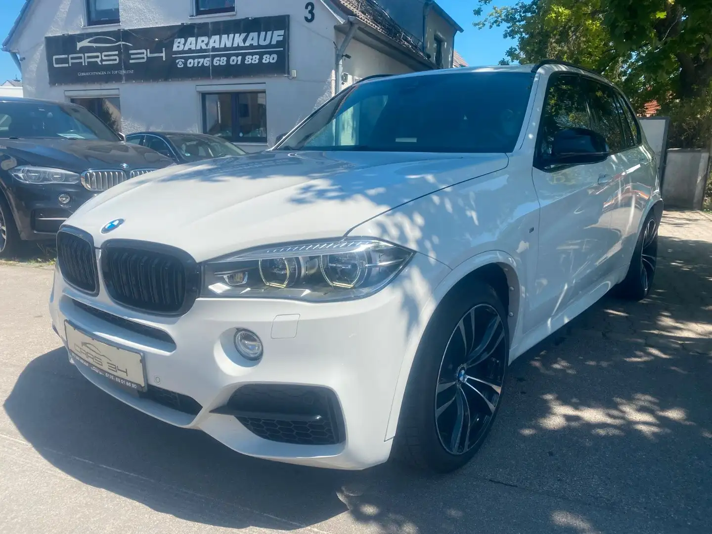 BMW X5 Baureihe X5 M50d *VOLL*HEAD-UP*NAVI*PANORAMA* Blanco - 1