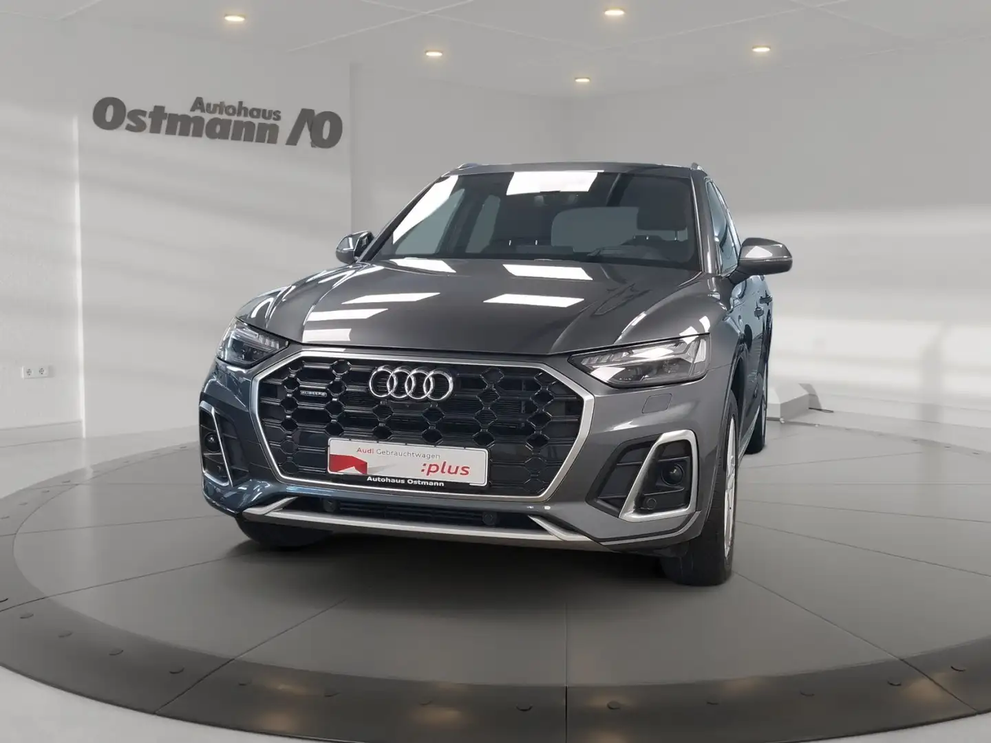 Audi Q5 50 TFSI e quattro S-Line HUD AHK Matrix Navi Grau - 2