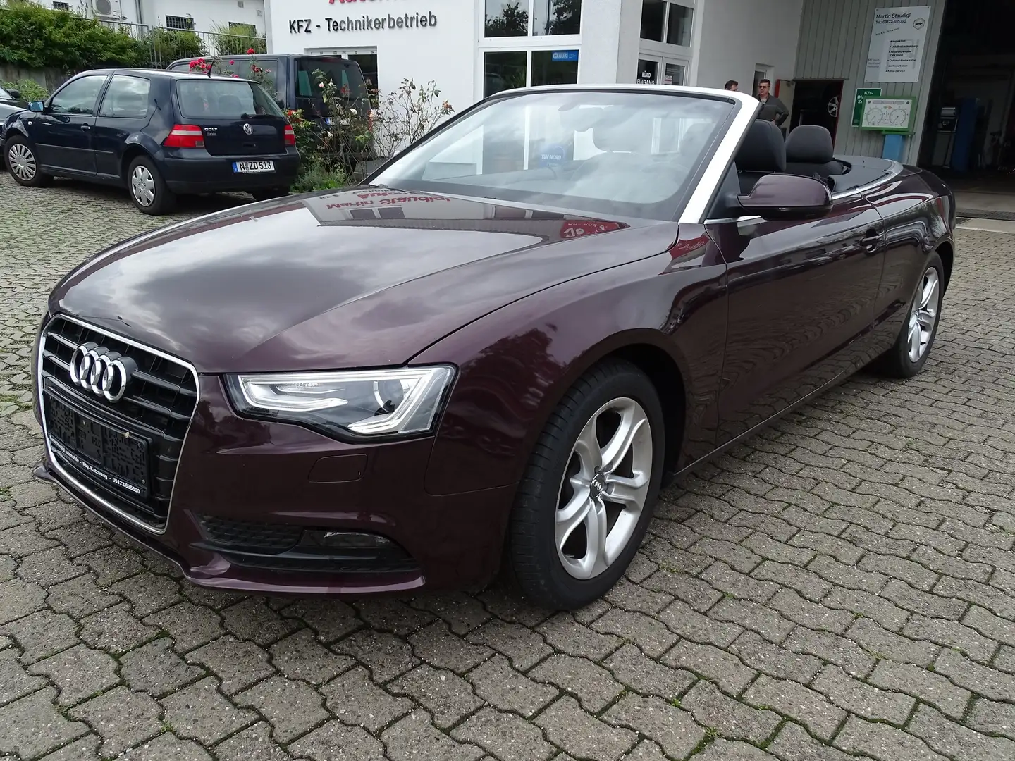 Audi A5 1.8 TFSI (125kW) Cabriolet (8F7) Rot - 2