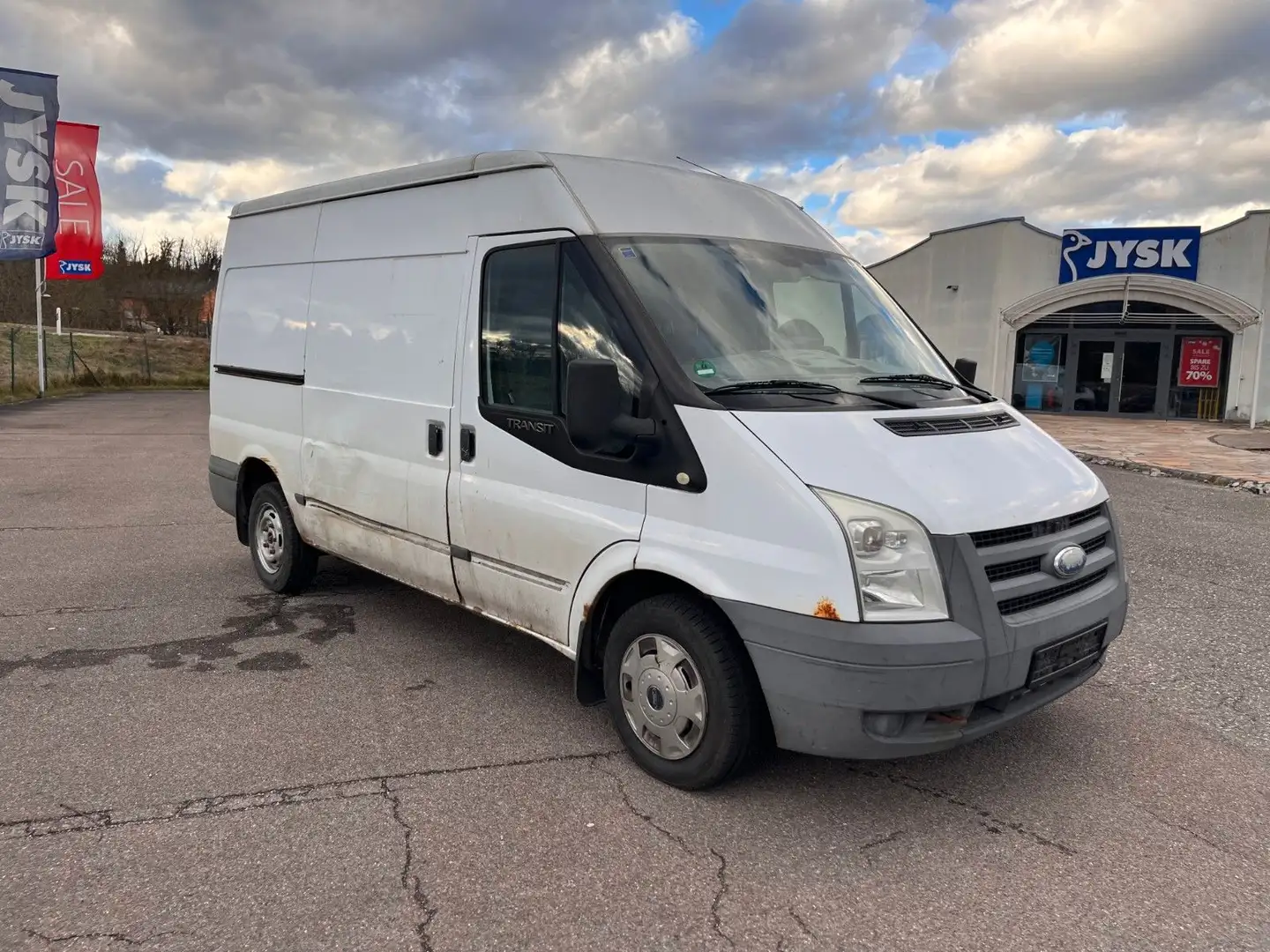 Ford Transit Kasten FT 300 DIESEL 8 Fachb. Tüv 09/25 Weiß - 2