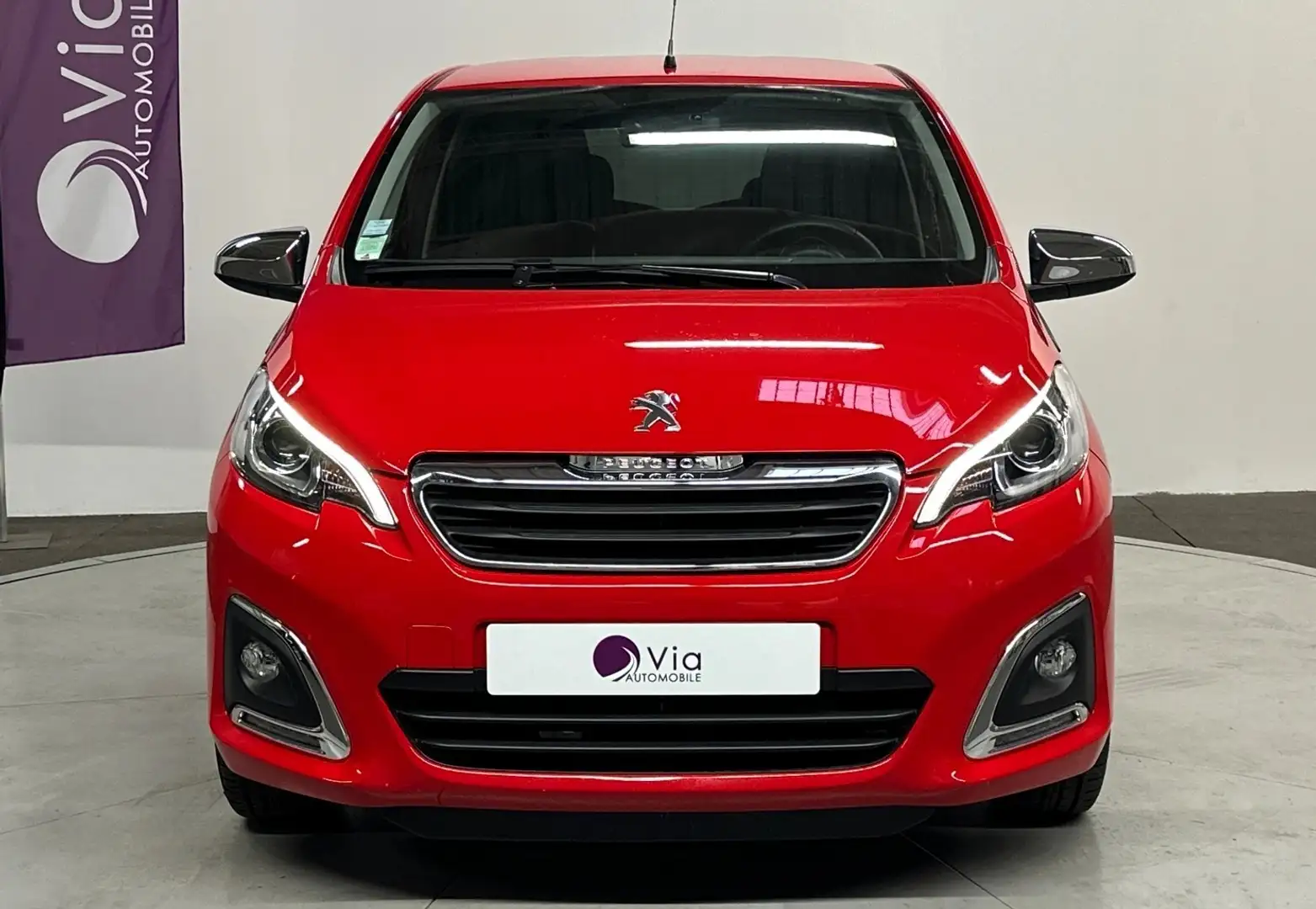 Peugeot 108 VTi 72ch S\u0026amp;S BVM5 Style Rouge - 2