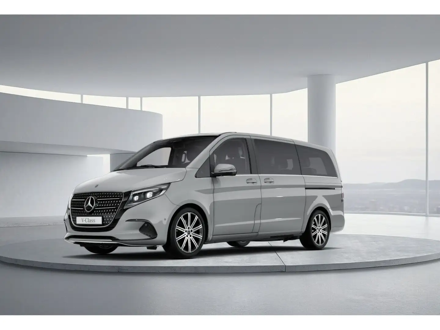 Mercedes-Benz V 250 d 4MATIC AVANTGARDE Lang AHK 2,5t, 7 Sitze Grijs - 1
