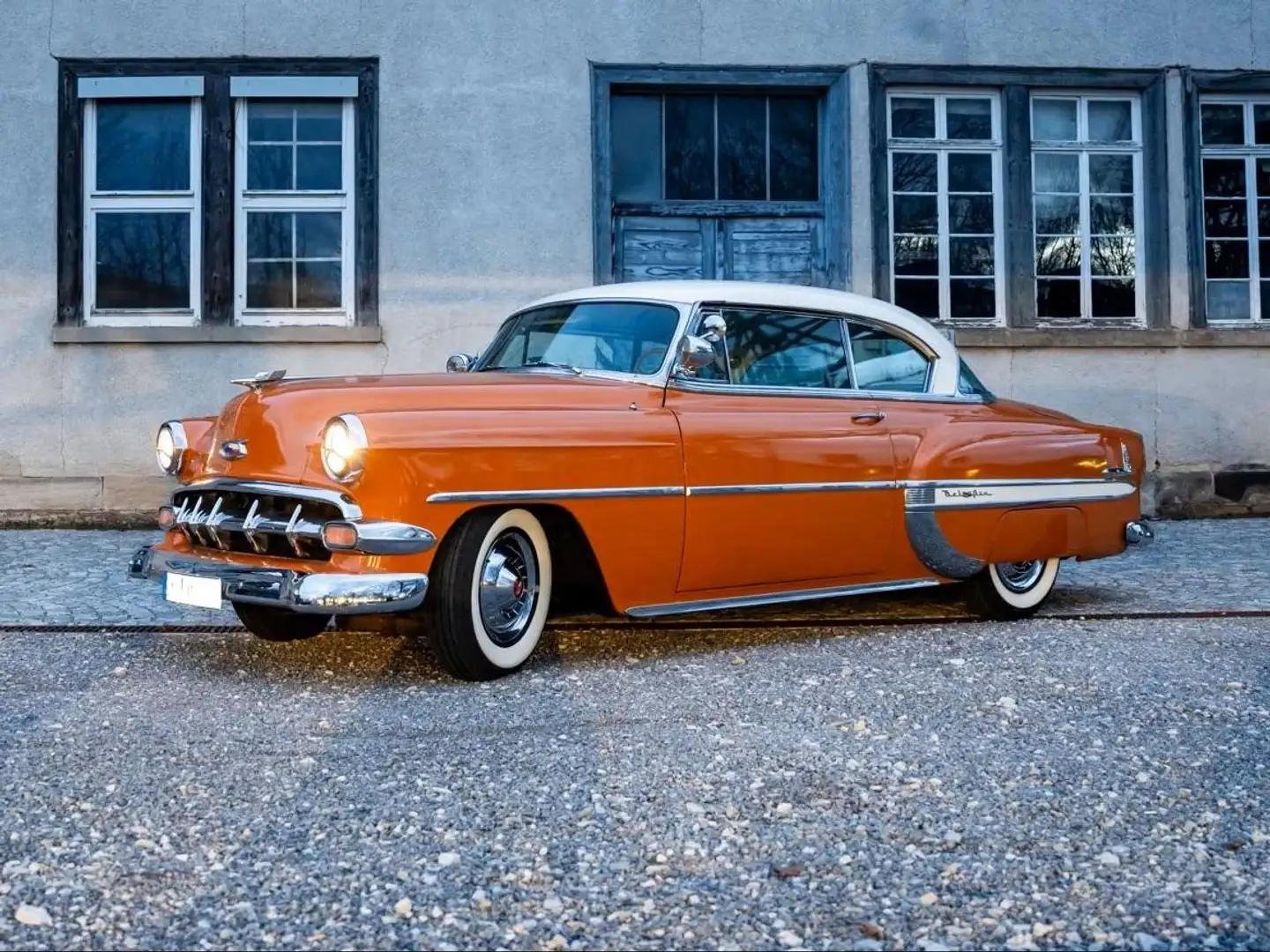 Chevrolet Bel Air 2door Coupe, ohne B-Säule, Rarität! Naranja - 1