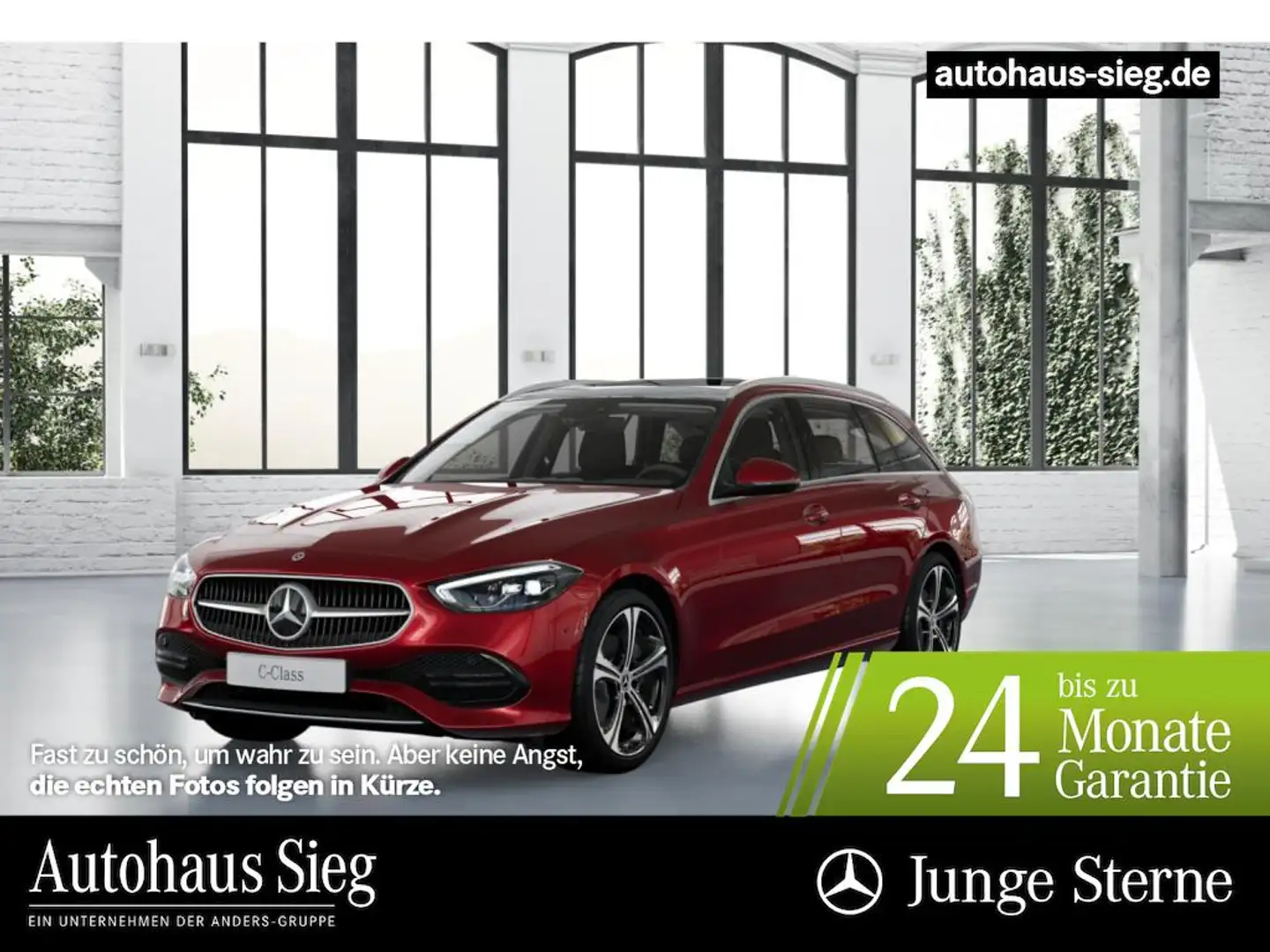 Mercedes-Benz C 220 d T Avantgarde+Pano+Sthz+SHZ+LED+Kam+EASYP Rot - 1