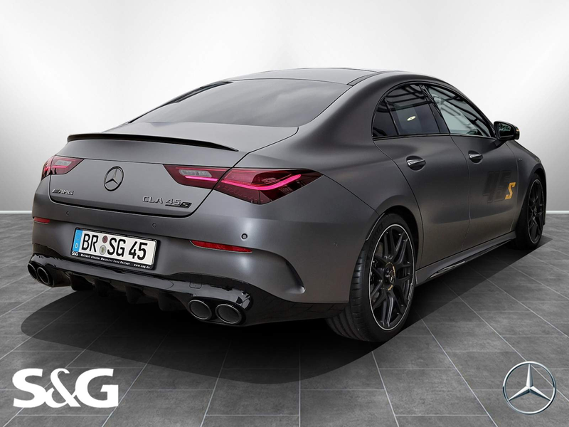 Mercedes-Benz CLA 45 AMG S 4M+ Coupé Final+360°+LED+Pano+Night — photo 2
