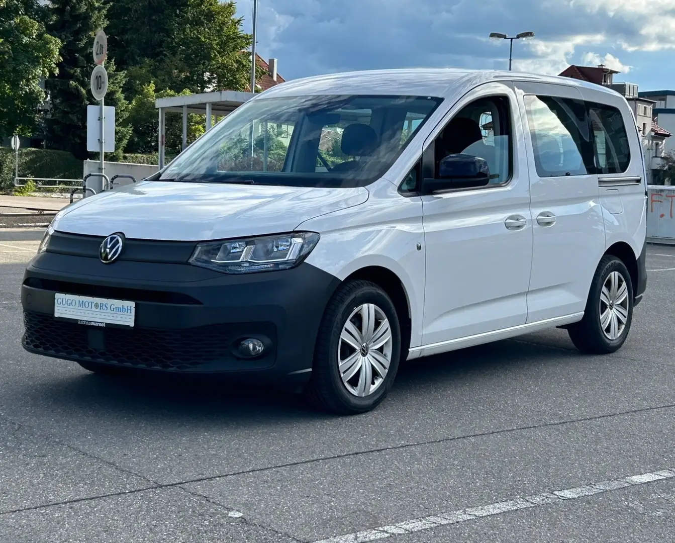 Volkswagen Caddy 2.0 TDI 5-Sitz. / Top-Zustand! Weiß - 2