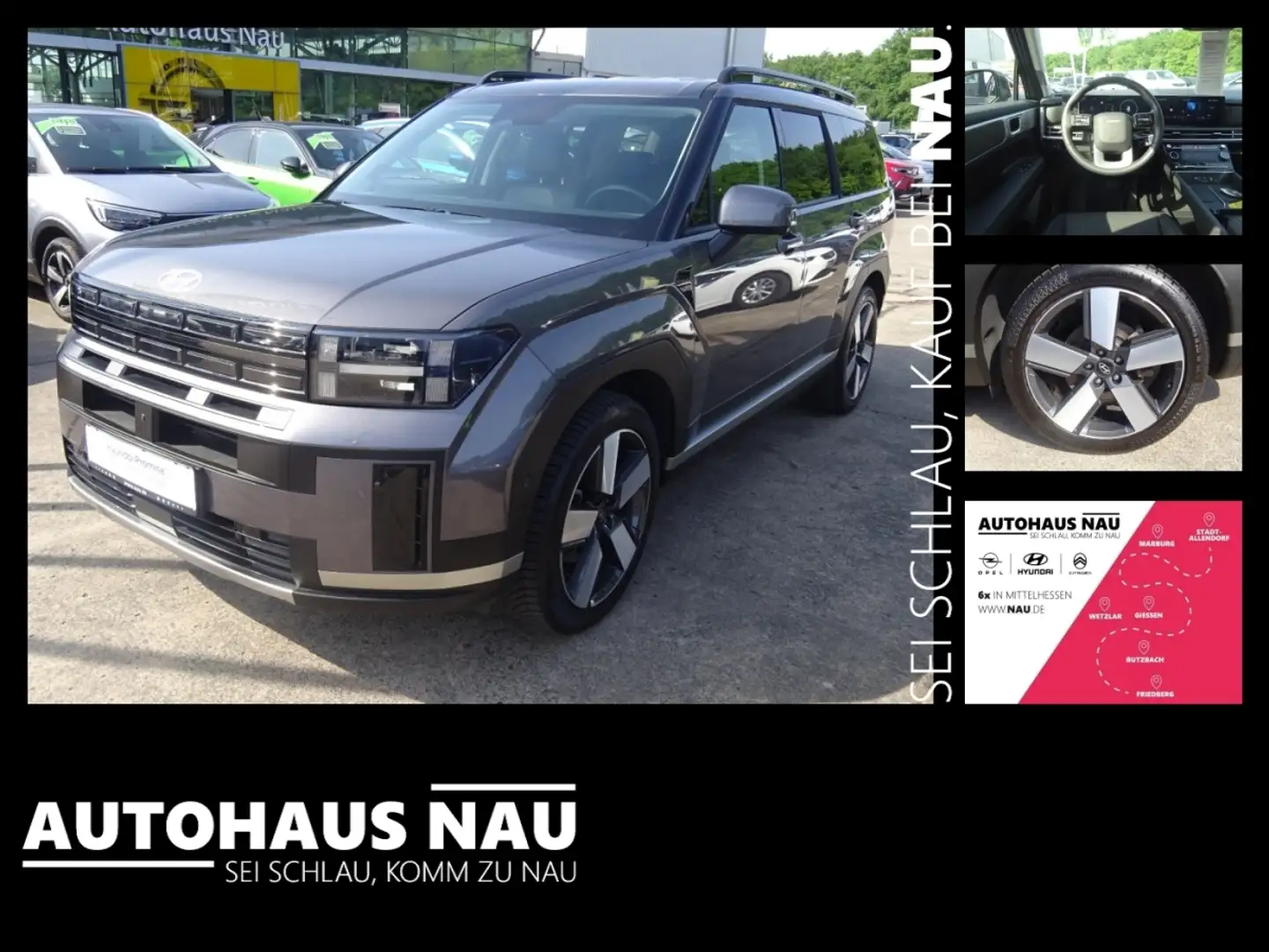 Hyundai SANTA FE 1.6 Turbo PHEV inkl. Big Deal Gris - 1