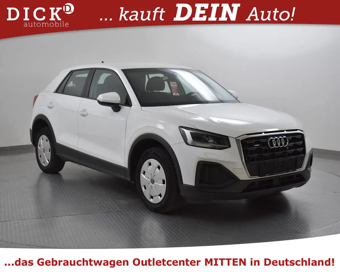 Audi Q2 35d Quatt S-Tr. LED+KLIMAUT+MFL+APS+DAB+ACC Weiß - 1