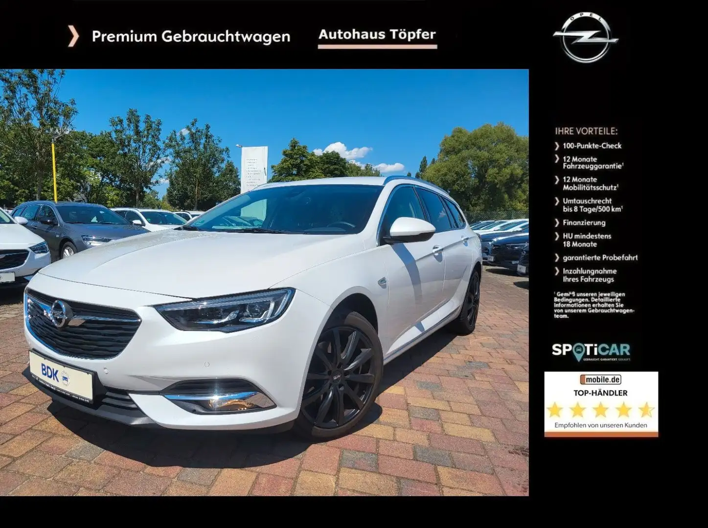 Opel Insignia B ST Innovation/Kamera/Matrix/AGR-Sitze Weiß - 1