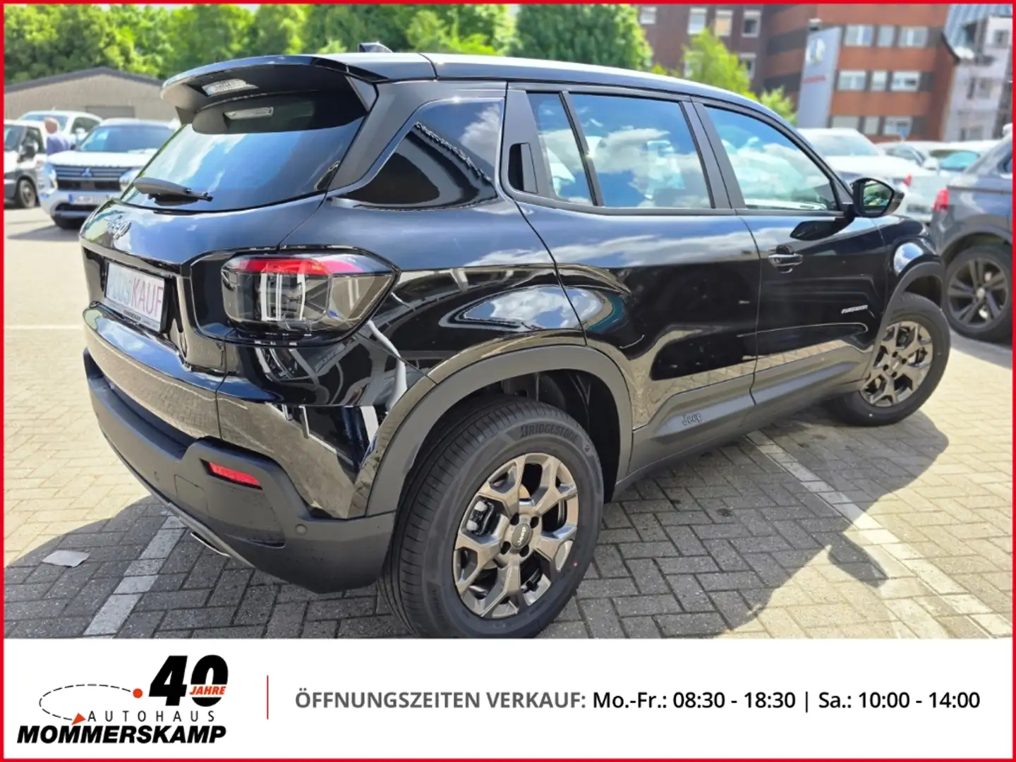 Jeep Avenger Longitude MHEV Hybrid 1.2+Automatik+SitzHZG+Verkeh Negro - 2