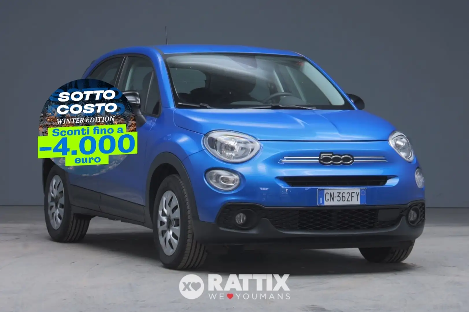 Fiat 500X 1.0 T3 120CV Cult Blu/Azzurro - 1