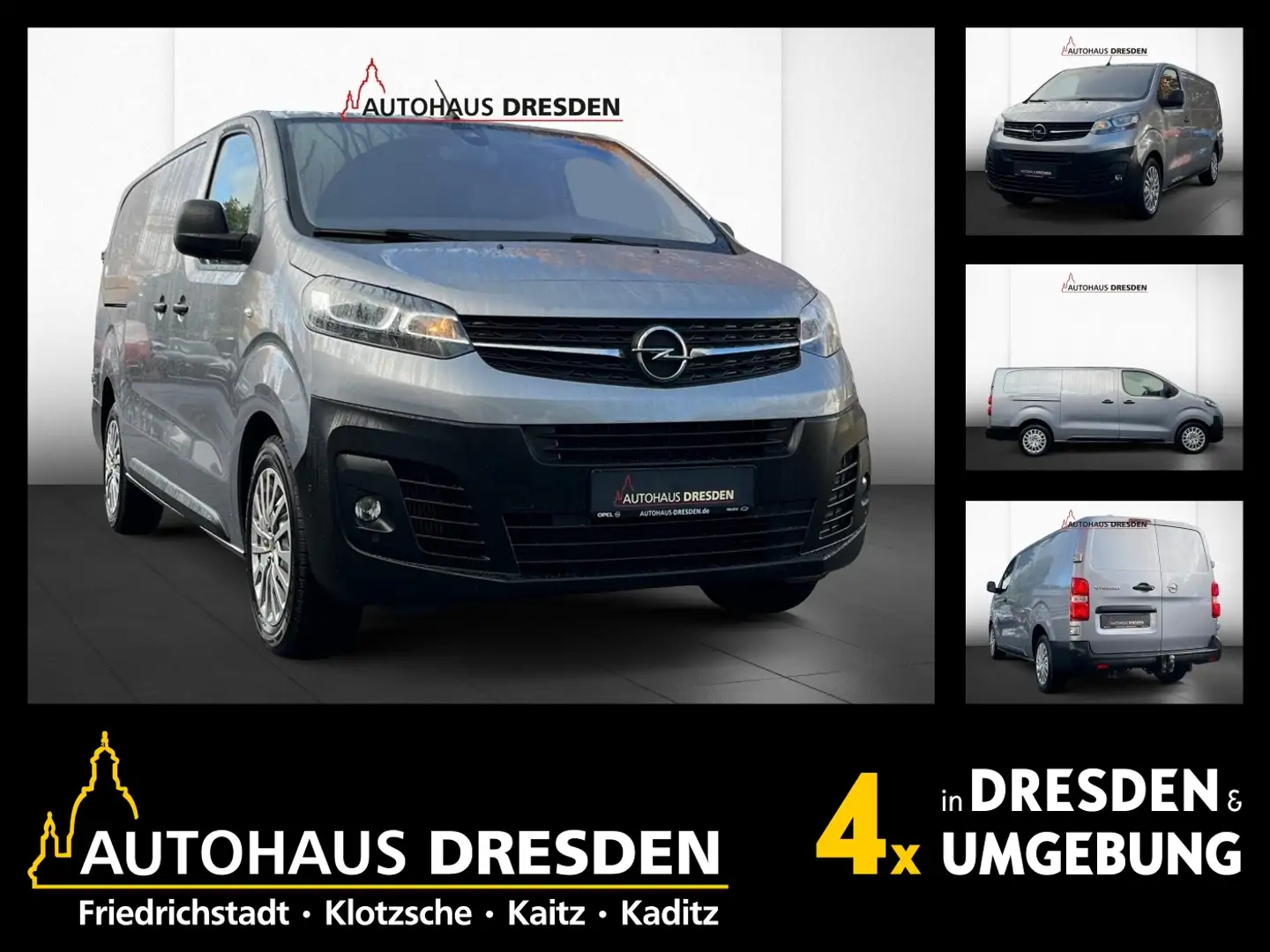 Opel Vivaro Kasten 2.0 D L (L3) Elegance AHK+Kam.+PDC Grau - 1