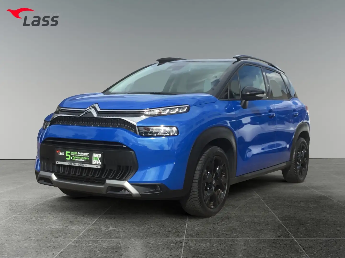 Citroen C3 Aircross 1.2 PureTech Max Technik-Paket+Navi Blauw - 2