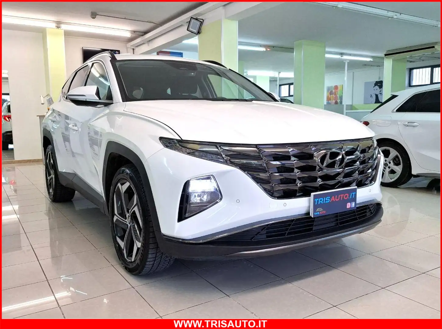 Hyundai TUCSON 1.6 Hev Aut. Xline Smart Sense (FULL LED+NAVI) Bianco - 1