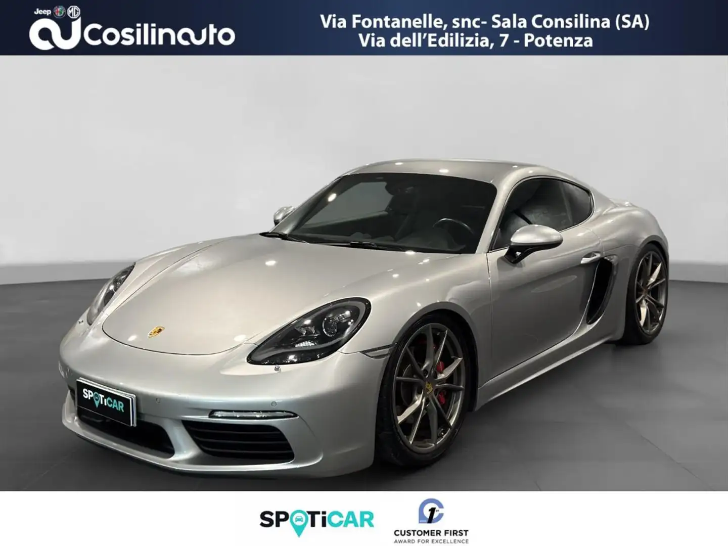 Porsche Cayman 718 Cayman 2.5 S  350 CV PDK Grigio - 1