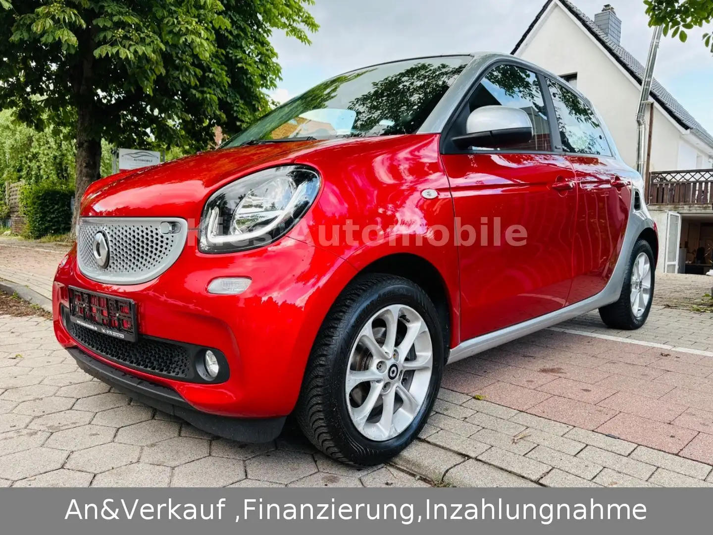 smart forFour Passion 90 Ps AUTOM/NAVI/SITZH/PDC/PANO Rot - 2