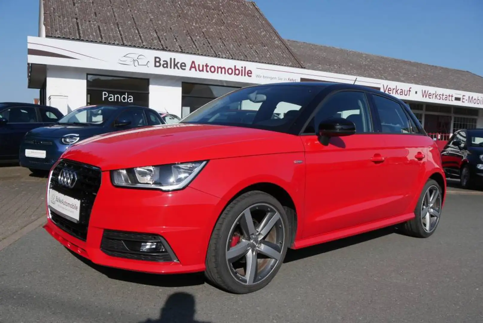 Audi A1 Sportback S-line *Navi*PDC*17'Alu*Sitzhzg*uvm! Rouge - 1