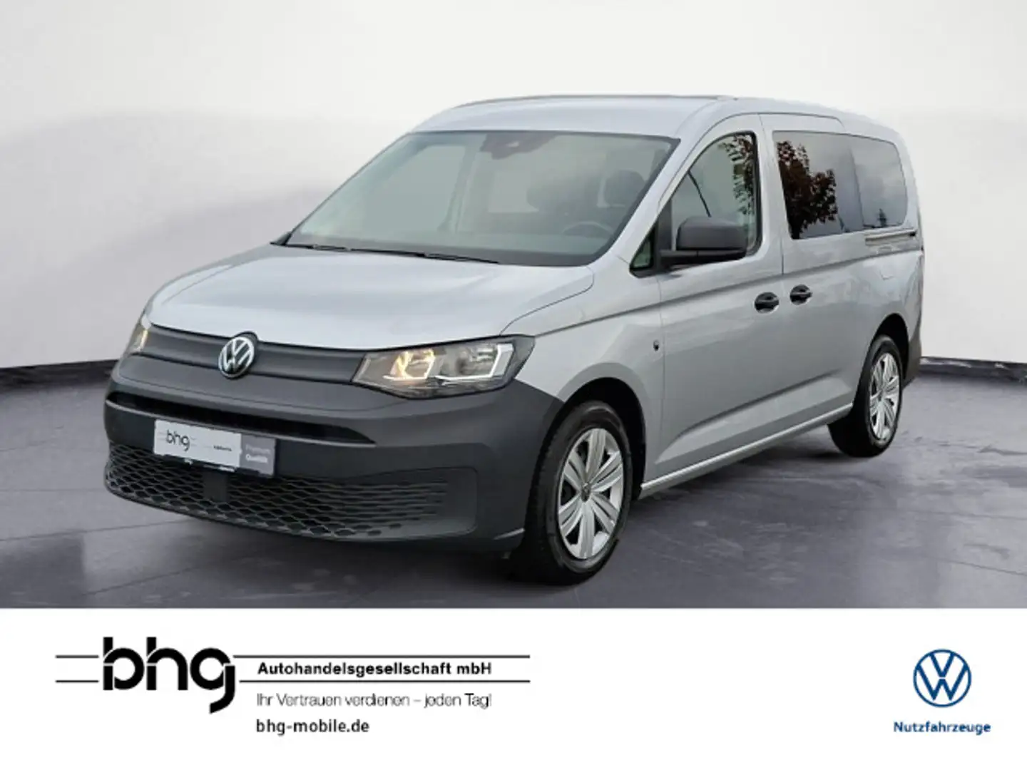 Volkswagen Caddy Caddy Kombi Maxi 2.0TDI 5Sitz Navi connect Heckf Silber - 1