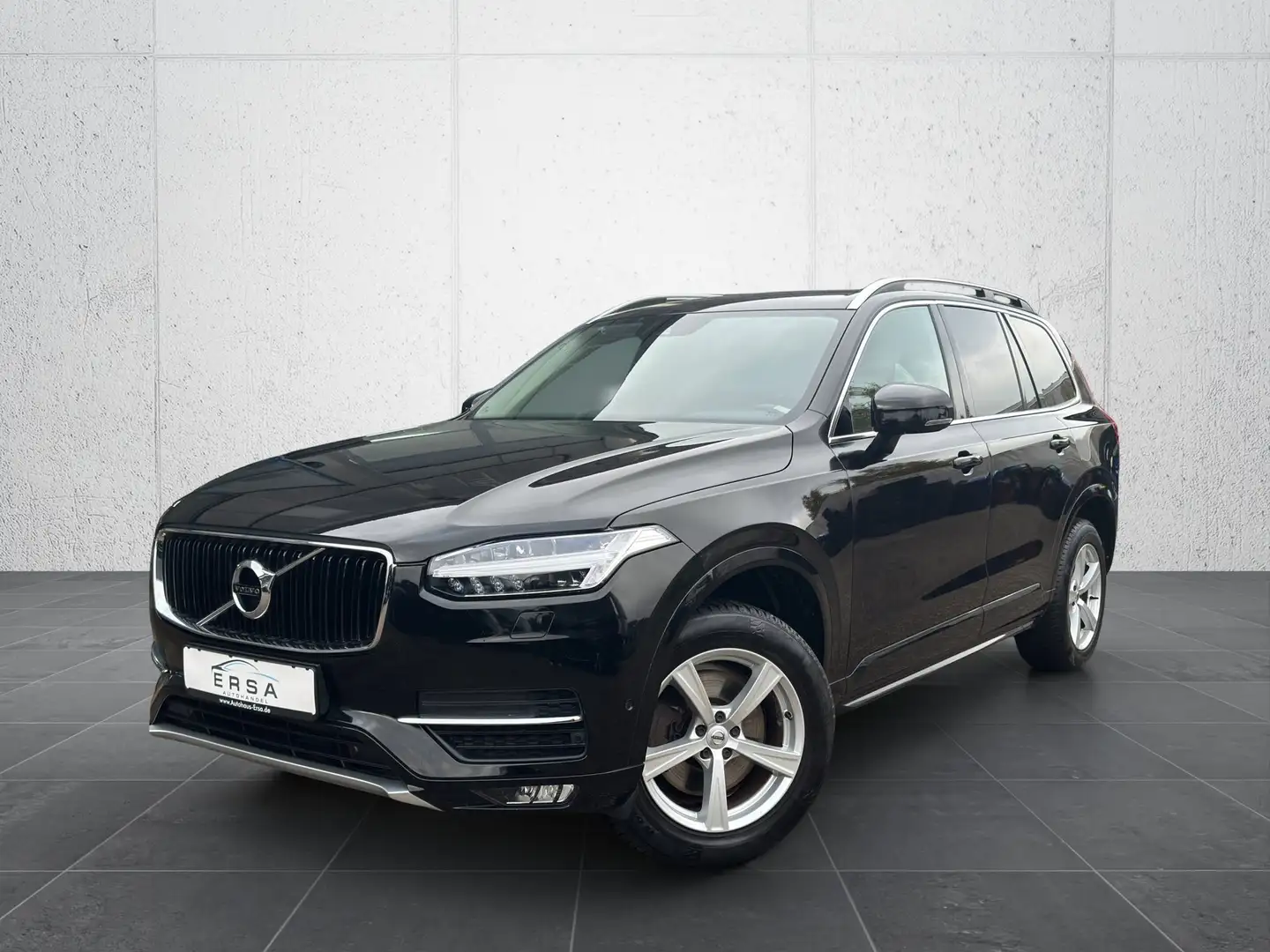 Volvo XC90 Momentum AWD*Leder*RFK*Memory*Dig.Tacho Schwarz - 1