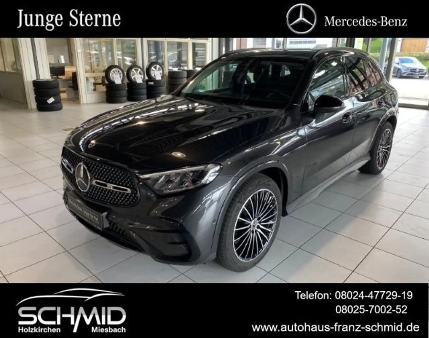 Mercedes-Benz GLC 200 4M AMG Line Adv+ 20 Zoll Night Memory Grau - 1