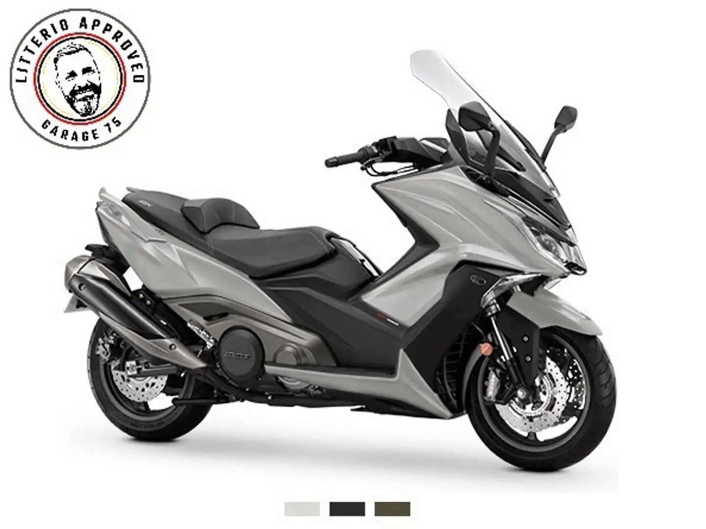 Kymco AK 550 Negru - 1