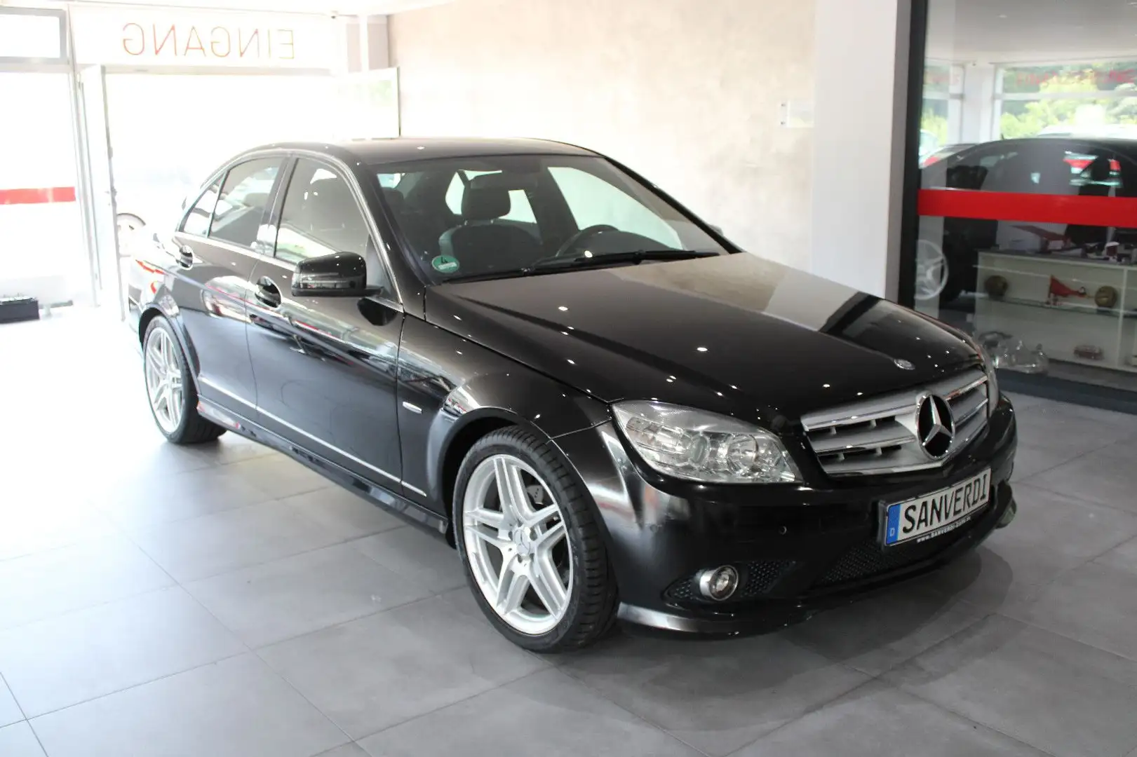Mercedes-Benz C 200 KOMPRESSOR AMG-SPORTPAKET AVANTGARDE EURO4 Schwarz - 2