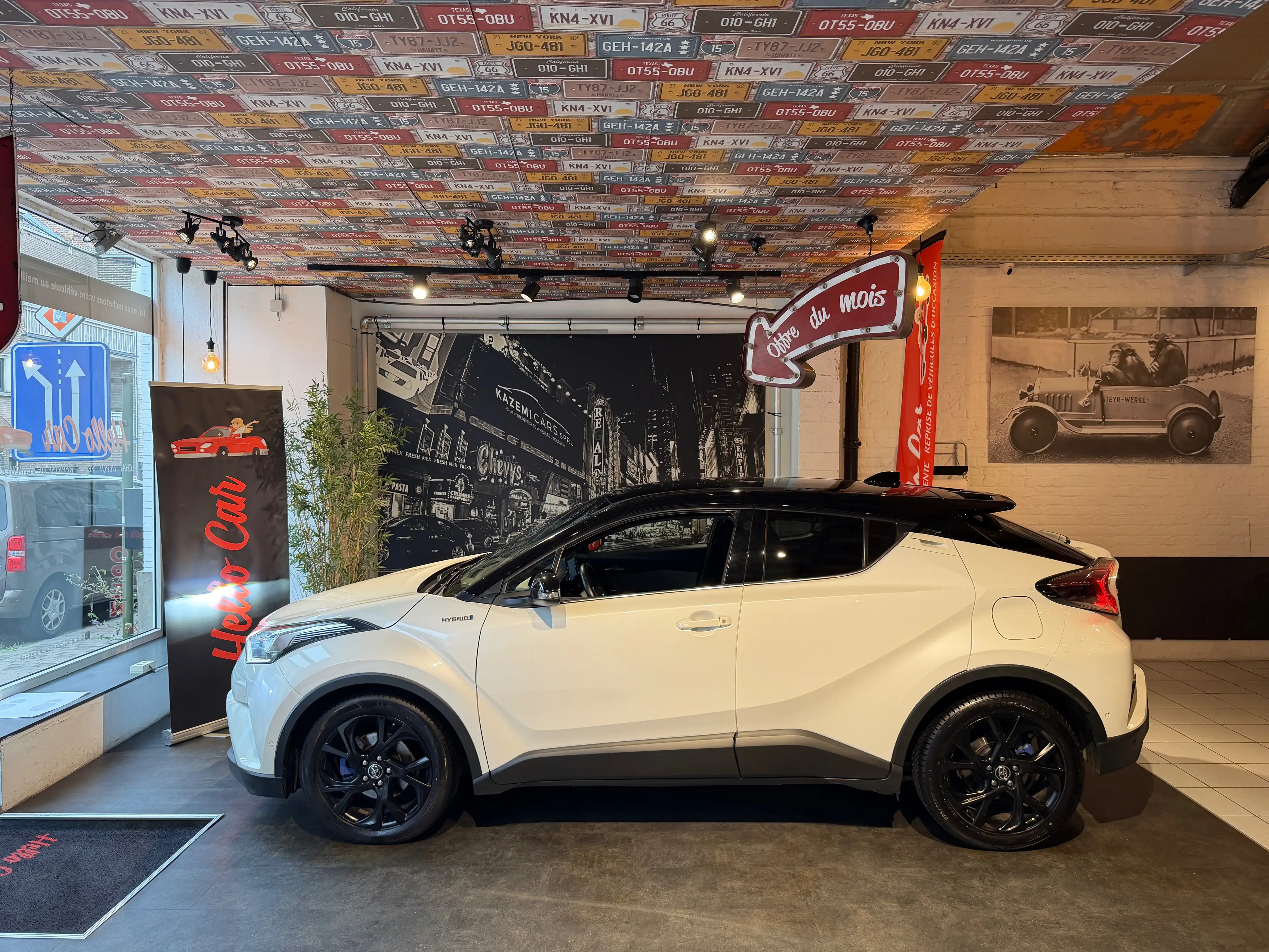 Toyota C-HR Hybrid 1.8i VVT-* BOITE AUTO * CAMERA * SIEGES CHAUFFANTS * GARANTIE TOYOTA — photo 2