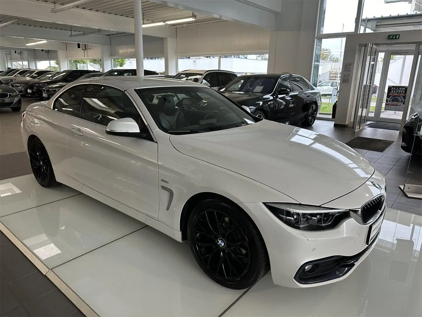 BMW 420 i Blanc - 2