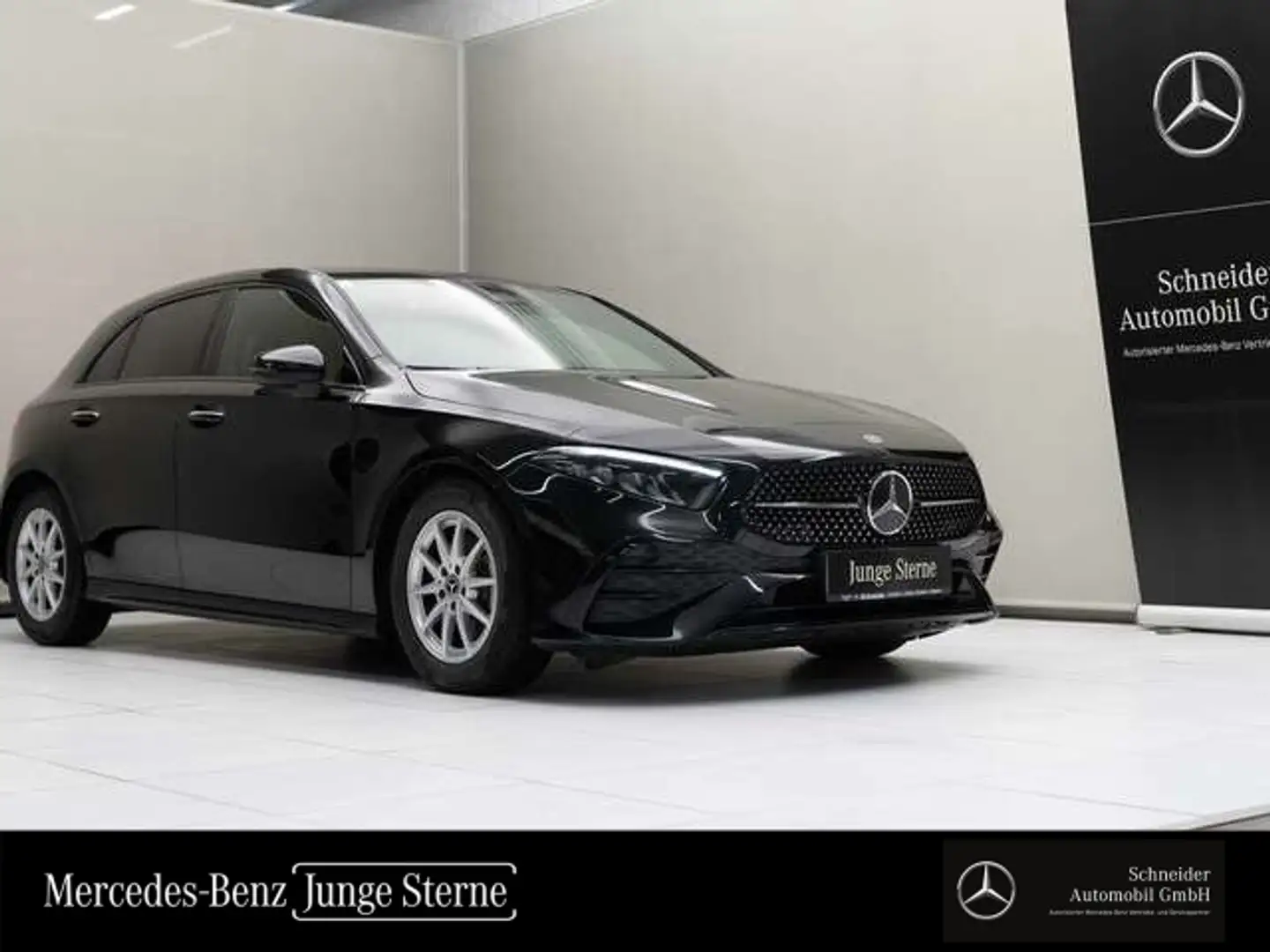 Mercedes-Benz A 180 Kompaktlimousine SpurW S-Sitz Night Sport Negro - 1