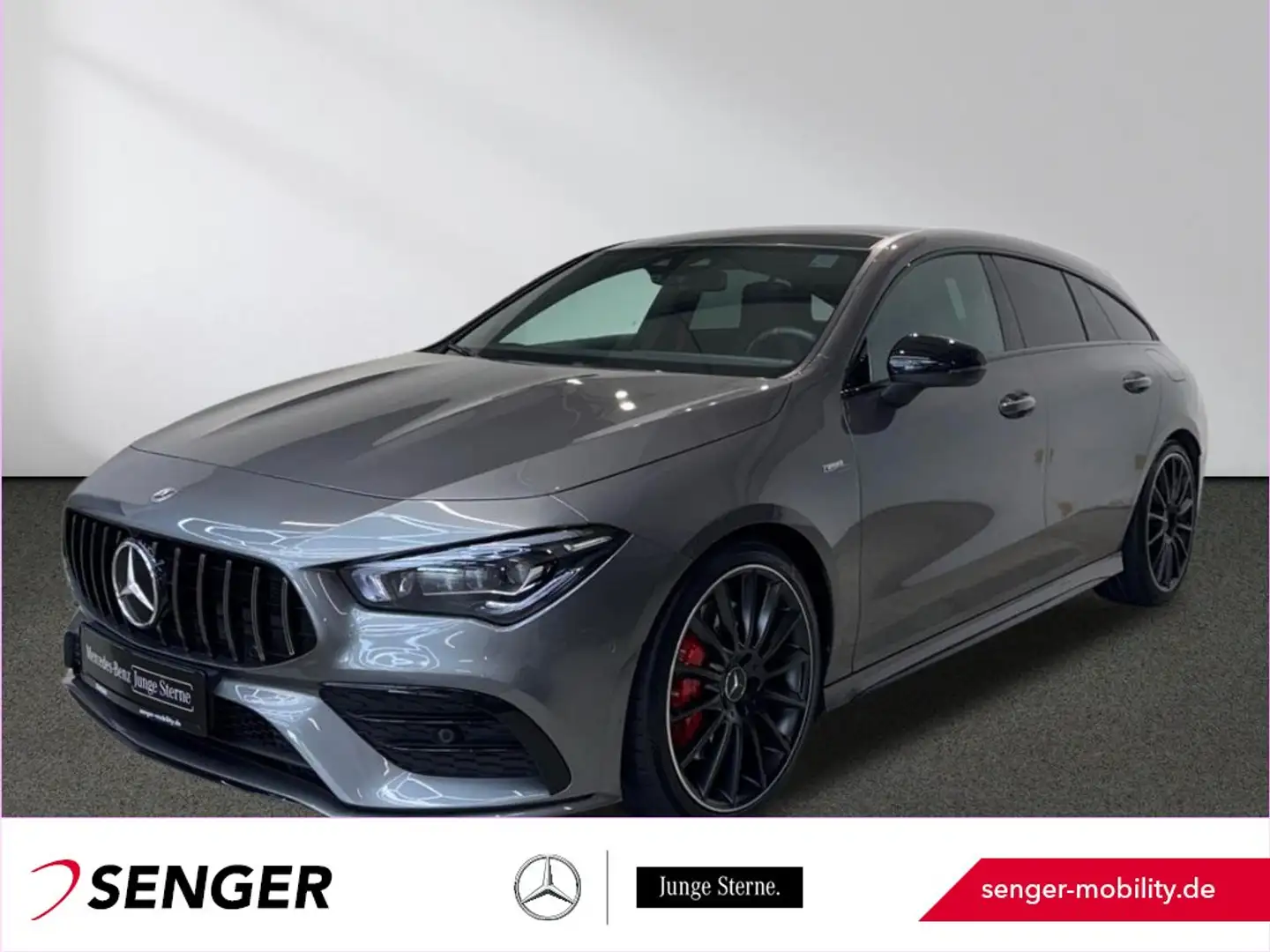 Mercedes-Benz CLA 35 AMG SB Night Panorama Multibeam Kamera Gris - 1